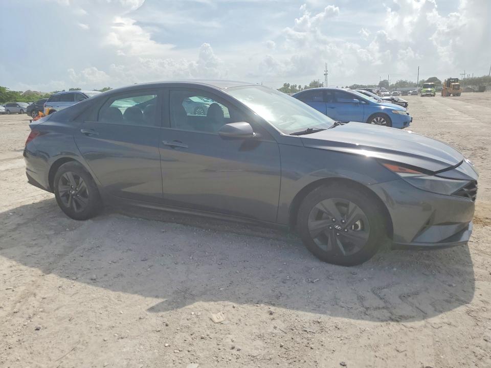 2022 Hyundai Elantra VIN 5NPLM4AGXNH072905 COPART salvage auction — MECHANICAL, Fl - Certificate Of Destruction, sold $5,200 on 2026-07-09 (photo 4)