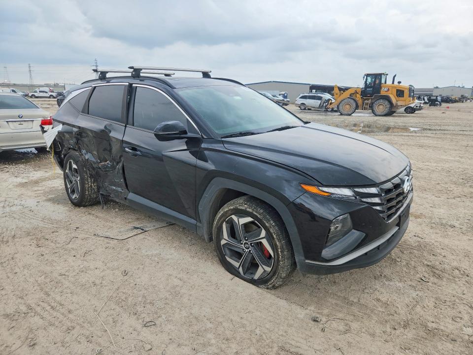 2022 Hyundai Tucson VIN 5NMJFCAE7NH042347 COPART salvage auction — SIDE, Wv - Certificate Of Title (P), sold $8,400 on 2026-07-31 (photo 4)