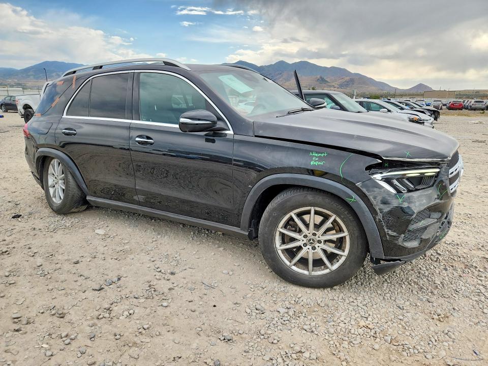 2024 Mercedes-benz Gle VIN 4JGFB4FB6RB107409 COPART salvage auction — FRONT END, Ut - Salvage Certificate, sold $24,100 on 2026-07-31 (photo 4)