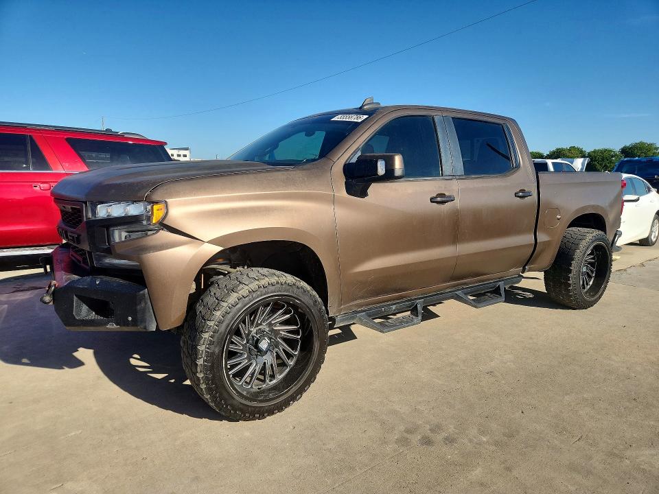 2019 Chevrolet Silverado 1500 VIN 3GCPWCED6KG120863 — COPART salvage auction photo