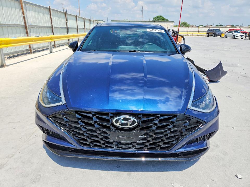 2022 Hyundai Sonata VIN 5NPEJ4J26NH148707 COPART salvage auction — REAR END, Tx - Salvage Vehicle Title, sold $7,800 on 2026-07-10 (photo 5)