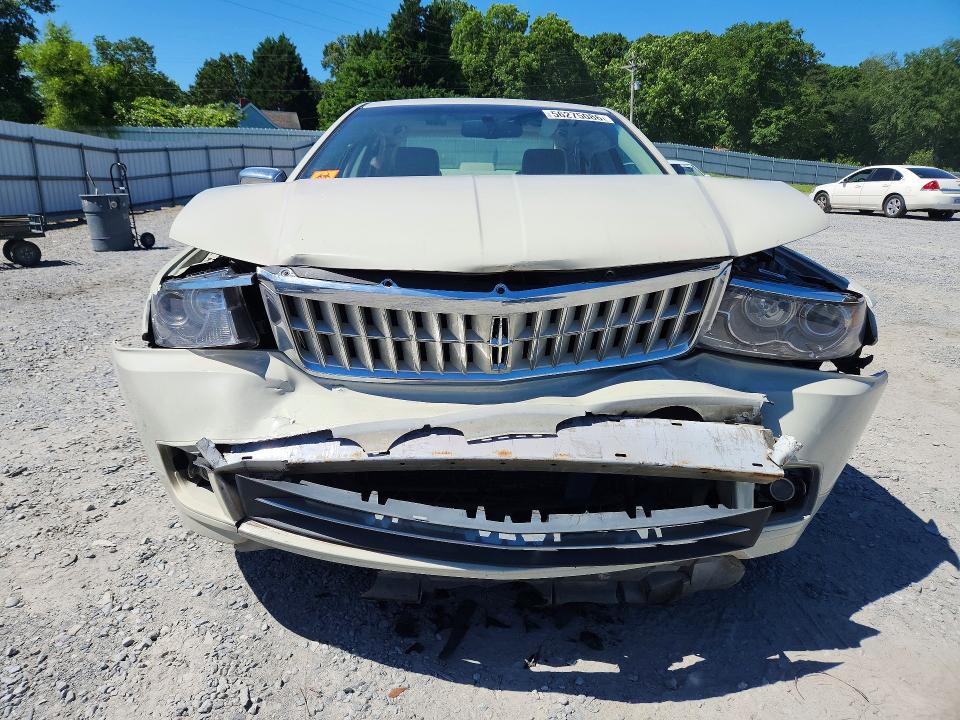 2008 Lincoln Mkz VIN 3LNHM26T48R657654 COPART salvage auction — FRONT END, Nc - Salvage Certificate Of Title, sold $325 on 2026-07-22 (photo 5)