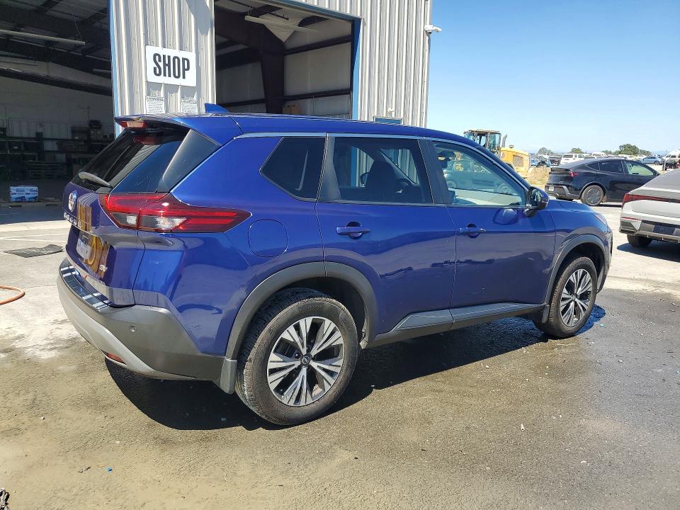 2023 Nissan Rogue VIN JN8BT3BA2PW408471 COPART salvage auction — MECHANICAL, CA - CERTIFICATE OF TITLE, sold $3,850 on 2026-07-22 (photo 3)