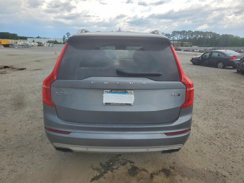 2016 Volvo Xc90 VIN YV4A22PK1G1027985 COPART salvage auction — SIDE, NC - SALVAGE CERTIFICATE OF TITLE, sold $4,400 on 2026-08-13 (photo 6)