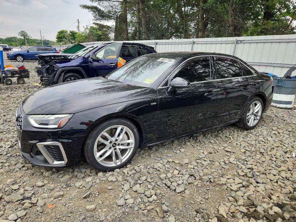 2021 Audi VIN WAUEAAF40MN008558 COPART salvage auction — REAR END, Nj - Cert Of Title-Salvage, sold $9,500 on 2026-07-30 (photo 1)