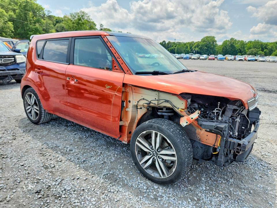 2018 Kia Soul VIN KNDJX3AAXJ7554812 COPART salvage auction — FRONT END, Salvage Title, sold $250 on 2026-07-29 (photo 4)