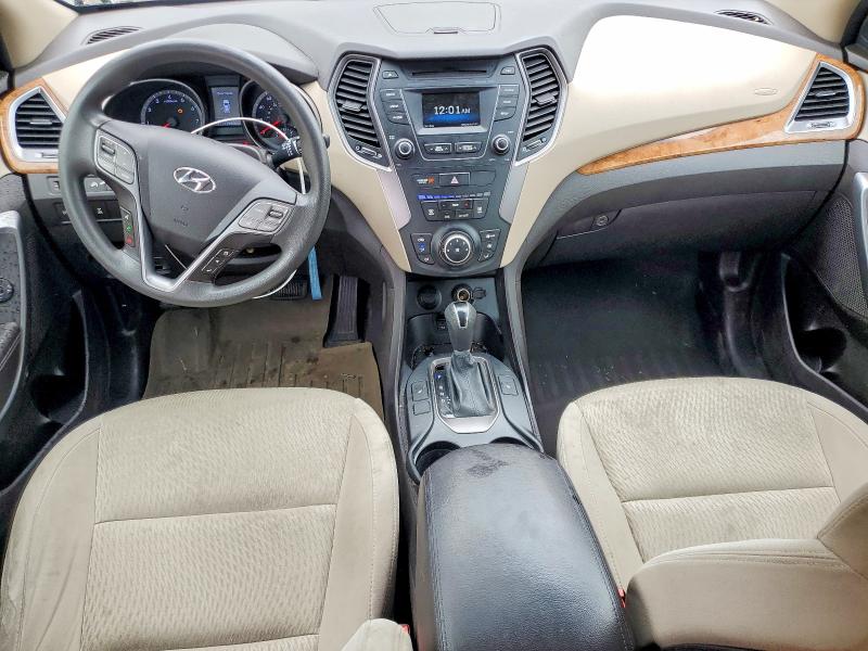 2016 Hyundai Santa fe VIN KM8SMDHF4GU139110 COPART salvage auction — FRONT END, Oh - Cert Of Title-Salvage, sold $1,250 on 2026-07-06 (photo 8)