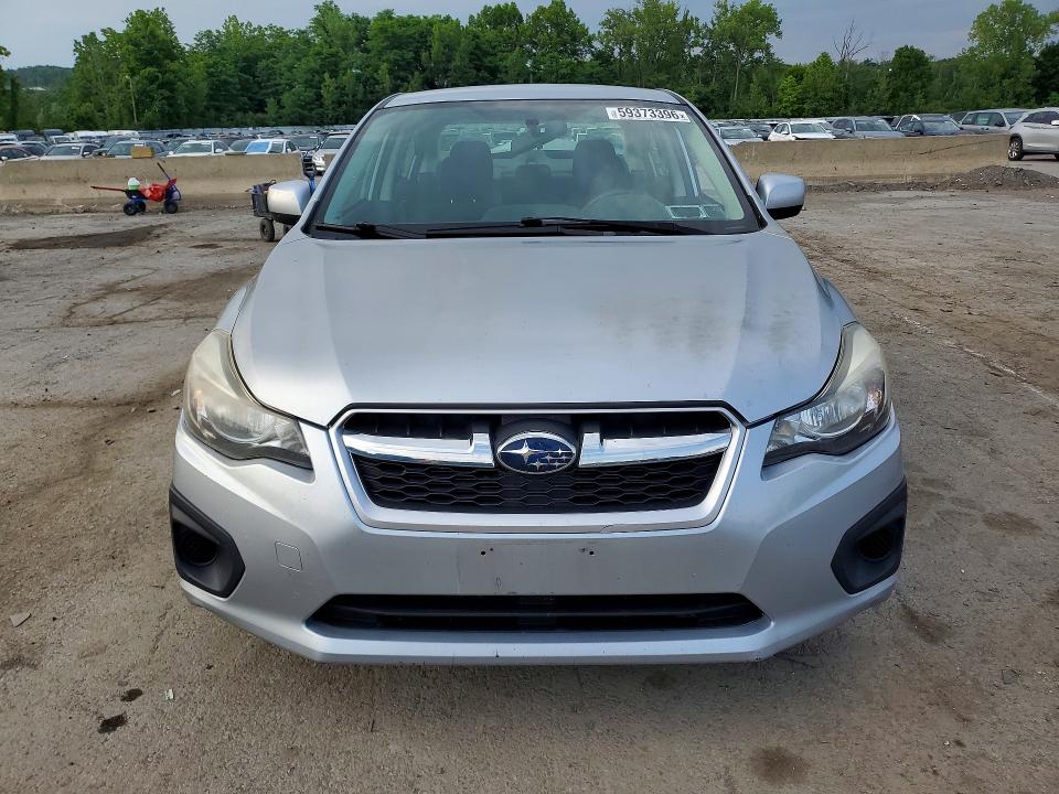 2013 Subaru Impreza VIN JF1GJAC60DH030257 COPART salvage auction — REAR END, Ny - Mv-907A Salvage Certificate, sold $450 on 2026-07-16 (photo 5)