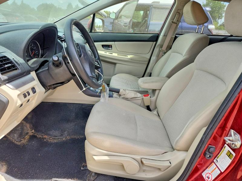 2013 Subaru VIN JF2GPAVC0D2887341 COPART salvage auction — HAIL, Il - Salvage Certificate, sold $2,400 on 2026-07-16 (photo 7)