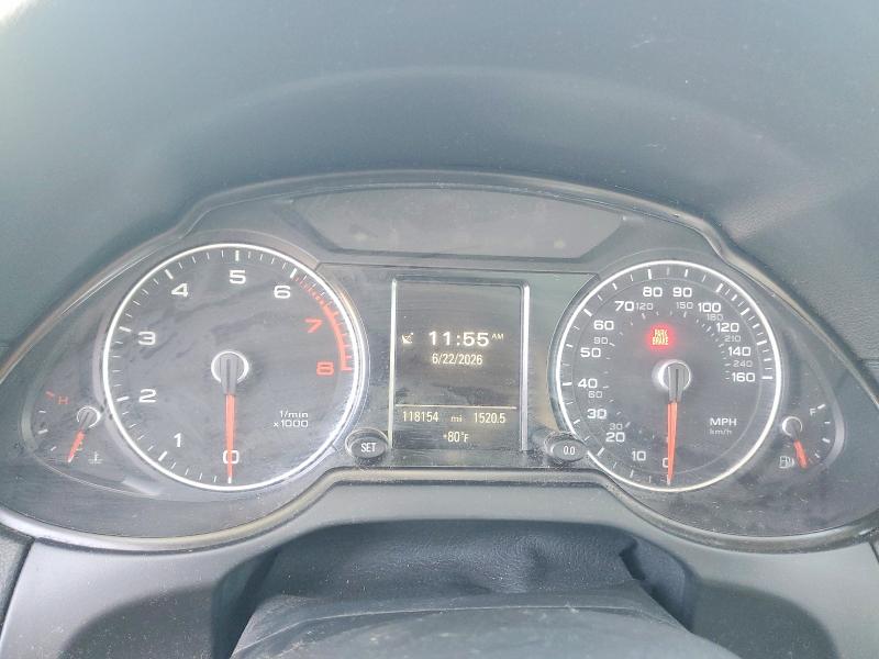 2014 Audi Q5 VIN WA1LFAFP2EA050027 COPART salvage auction — FRONT END, Id - Salvage Certificate Of Title, sold $1,500 on 2026-07-09 (photo 9)