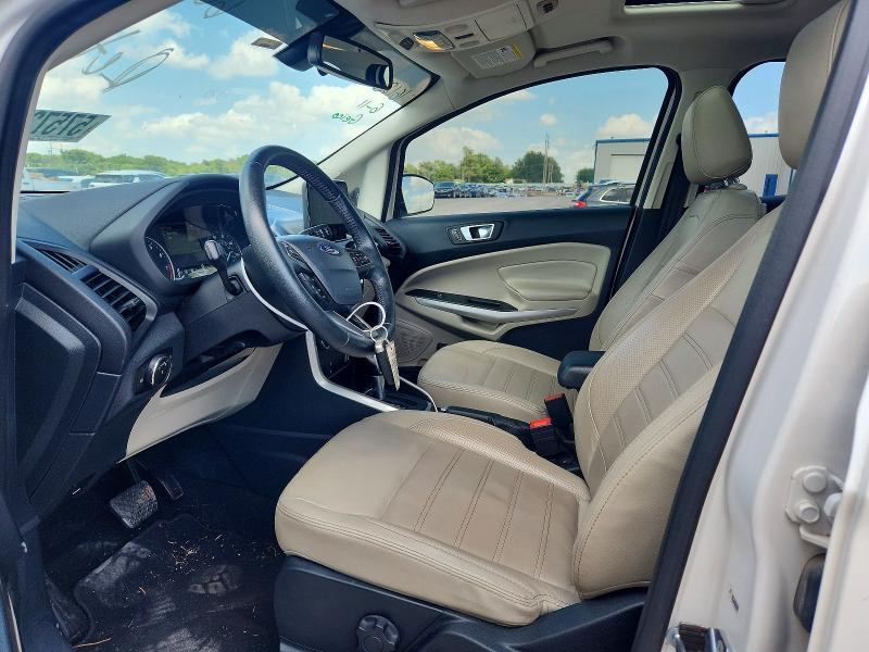 2018 Ford Ecosport VIN MAJ3P1VE0JC176507 COPART salvage auction — FRONT END, OK - CERT OF TITLE-SALVAGE, sold $2,600 on 2026-07-30 (photo 7)