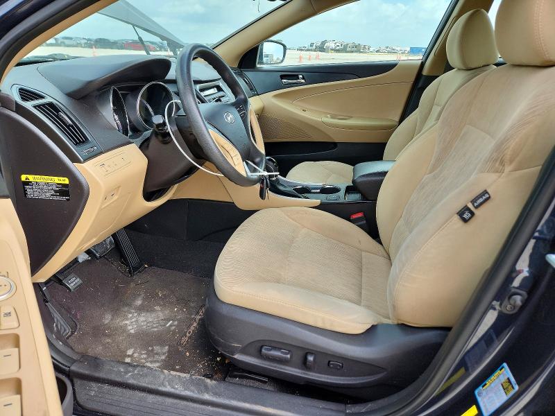 2014 Hyundai Sonata VIN 5NPEB4AC5EH907157 COPART salvage auction — FRONT END, Tx - Salvage Vehicle Title, sold $1,200 on 2026-07-09 (photo 7)