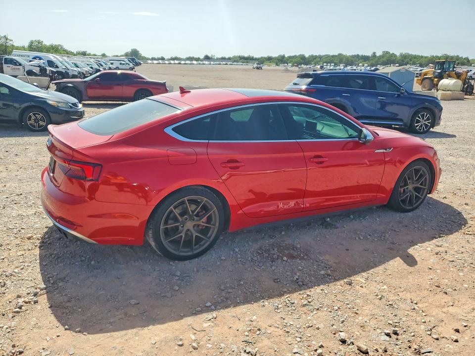 2018 Audi Rs5 VIN WAUC4CF53JA028194 COPART salvage auction — MINOR DENT/SCRATCHES, Ok - Cert Of Title-Repossession (P), sold $11,200 on 2026-07-23 (photo 3)