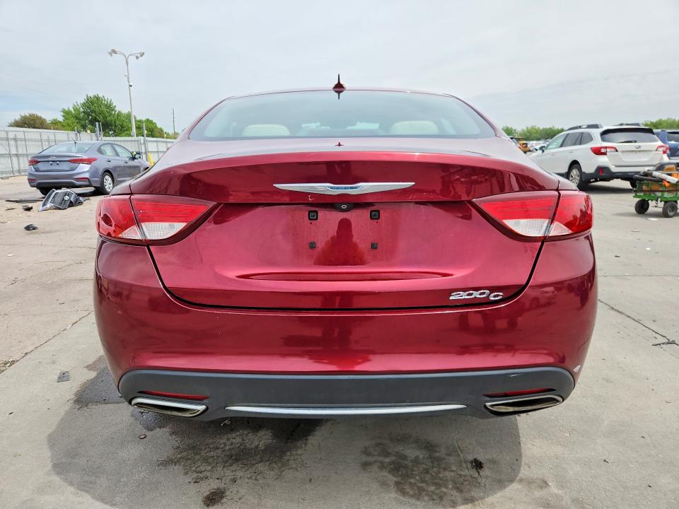 2015 Chrysler 200 VIN 1C3CCCCG1FN519668 COPART salvage auction — FRONT END, Co - Salvage Title, sold $1,750 on 2026-07-20 (photo 6)