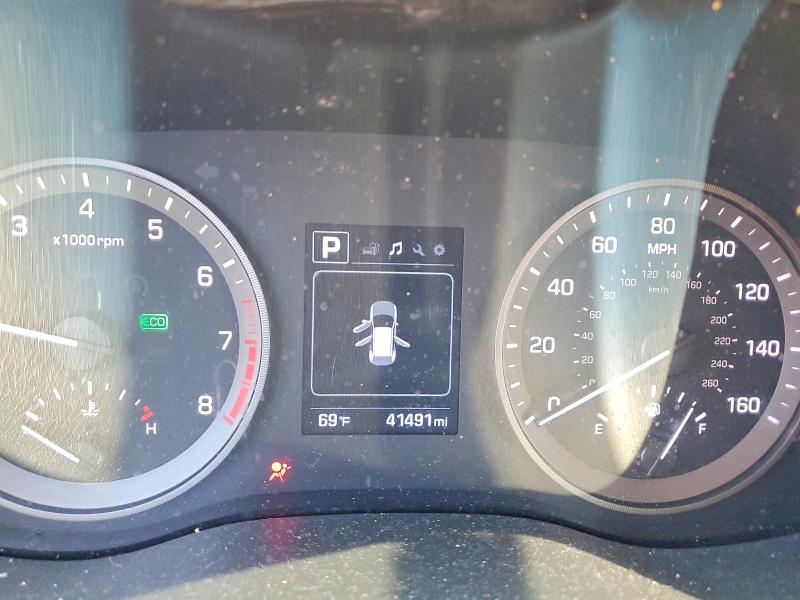 2018 Hyundai Tucson VIN KM8J3CA49JU782707 COPART salvage auction — FRONT END, Ny - Mv-907A Salvage Certificate, sold $4,300 on 2026-07-13 (photo 9)