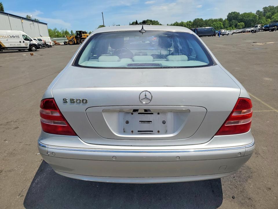 2002 Mercedes-benz VIN WDBNG75J12A286612 COPART salvage auction — FRONT END, Or - Salvage Title Certificate, sold $125 on 2026-07-27 (photo 6)