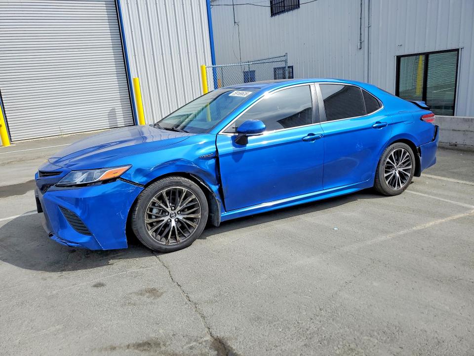 2019 Toyota Camry solara VIN 4T1B21HK6KU012207 COPART salvage auction — REAR END, Ca - Salvage Certificate, sold $7,400 on 2026-07-10 (photo 1)