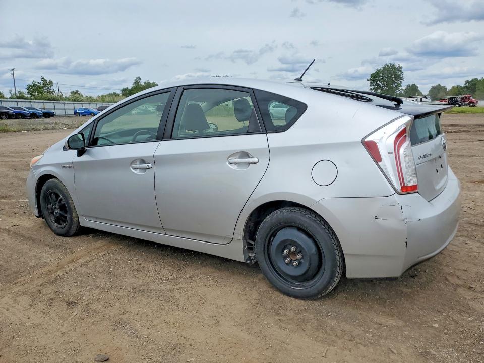 2013 Toyota Prius VIN JTDKN3DU4D0349936 COPART salvage auction — MECHANICAL, Oh - Certificate Of Title, sold $1,450 on 2026-07-02 (photo 2)