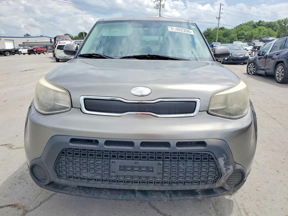 2015 Kia Soul VIN KNDJN2A24F7204320 COPART salvage auction — SIDE, Tn - Salvage Certificate, sold $725 on 2026-07-13 (photo 5)