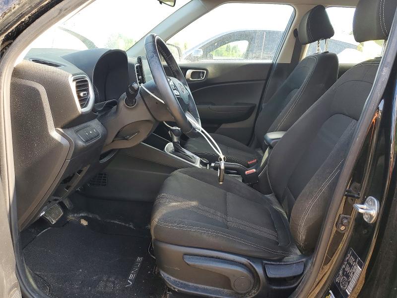 2022 Hyundai Venue VIN KMHRC8A30NU150157 COPART salvage auction — FRONT END, On - Permit No Brand - Unfit, sold $3,650 on 2026-07-07 (photo 7)