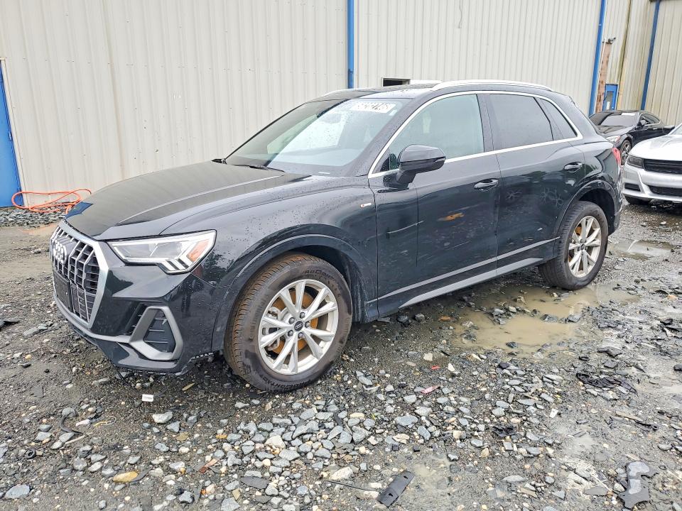 2025 Audi Q3 VIN WA1DECF30S1048000 COPART salvage auction — FRONT END, MD - CERTIFICATE OF TITLE, sold $13,200 on 2026-07-27 (photo 1)