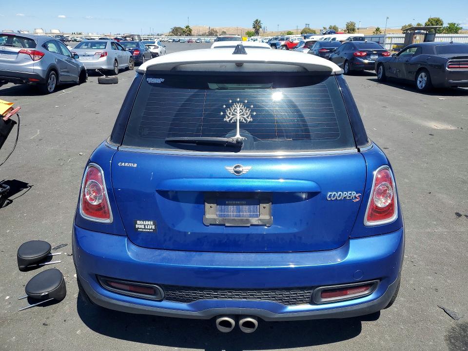 2013 Mini Cooper VIN WMWSV3C53DT391603 COPART salvage auction — SIDE, Ca - Salvage Certificate, sold $575 on 2026-07-15 (photo 6)