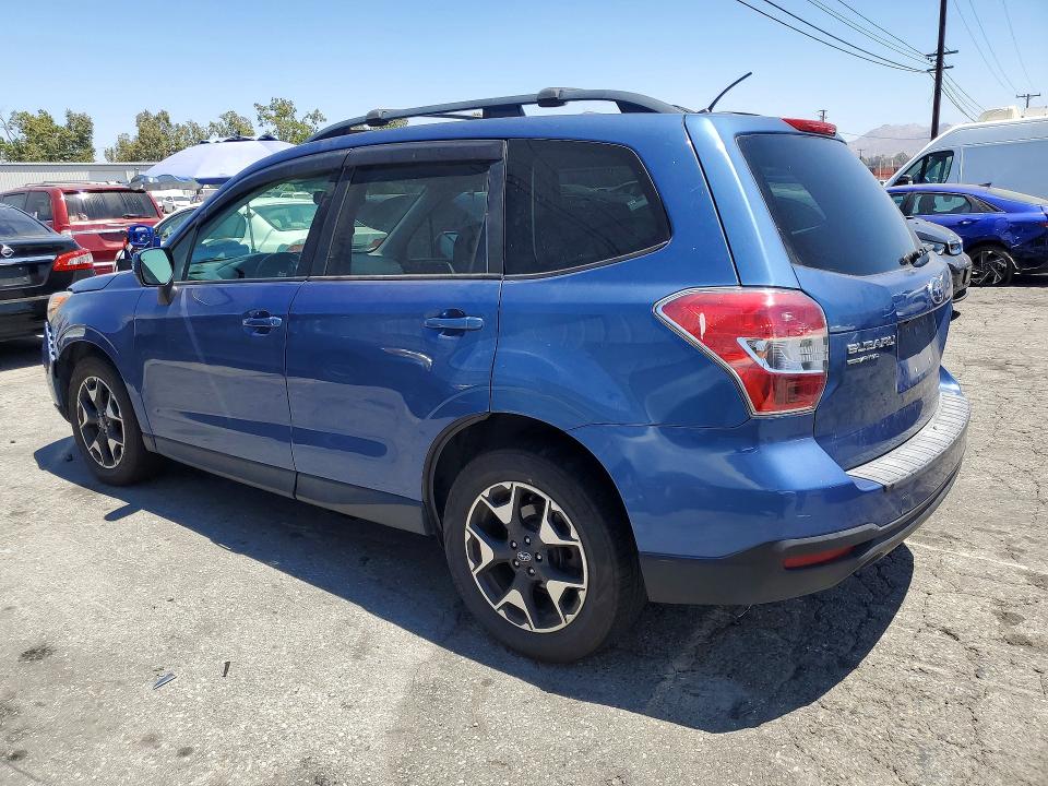 2015 Subaru Forester VIN JF2SJADC9FH577265 COPART salvage auction — FRONT END, Ca - Salvage Certificate, sold $850 on 2026-07-09 (photo 2)