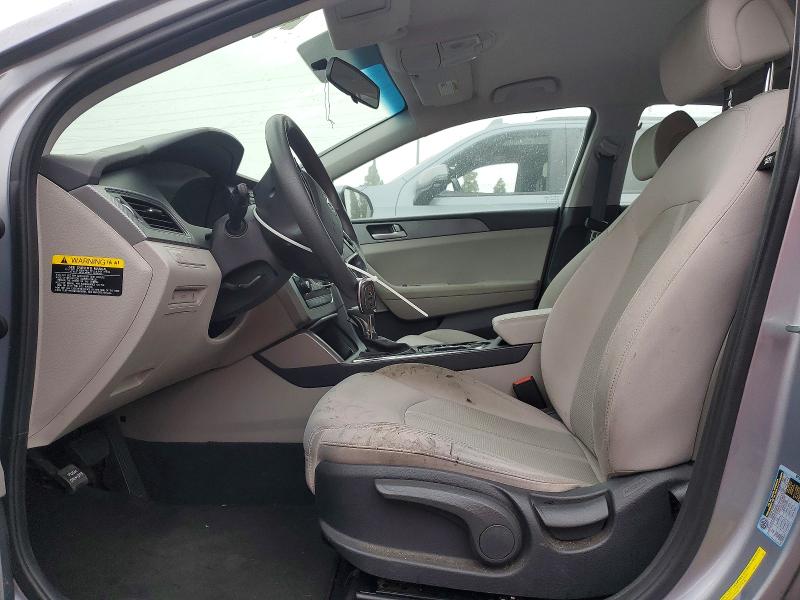 2017 Hyundai Sonata VIN 5NPE24AF7HH523735 COPART salvage auction — FRONT END, Ca - Cert Of Title-Salvaged, sold $1,600 on 2026-07-09 (photo 7)