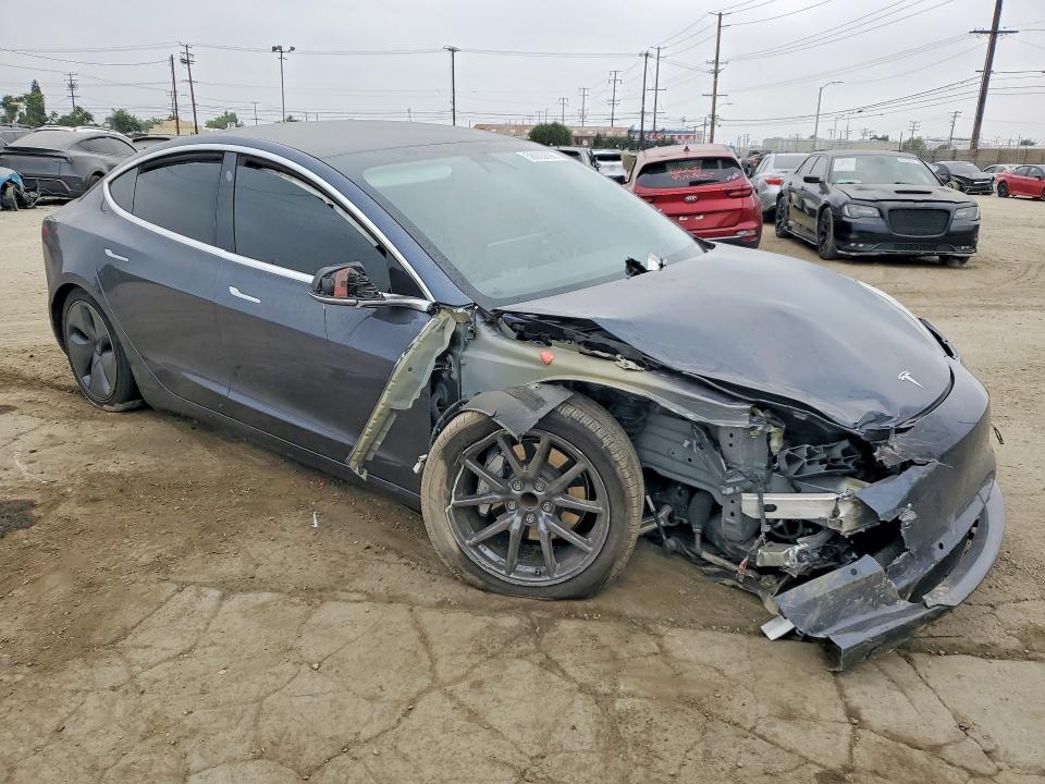 2020 Tesla Model 3 VIN 5YJ3E1EA4LF799146 COPART salvage auction — FRONT END, CA - SALVAGE CERTIFICATE, sold $3,500 on 2026-08-02 (photo 4)