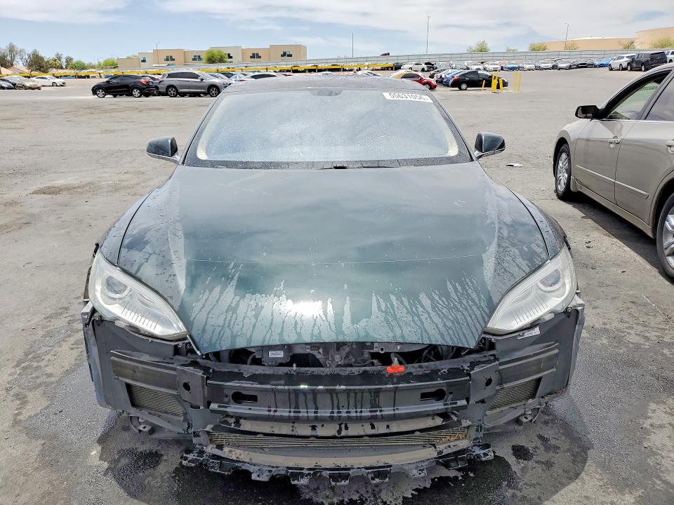 2013 Tesla Model s VIN 5YJSA1CP9DFP19579 COPART salvage auction — FRONT END, NV - CERTIFICATE OF TITLE, sold $2,600 on 2026-07-16 (photo 5)