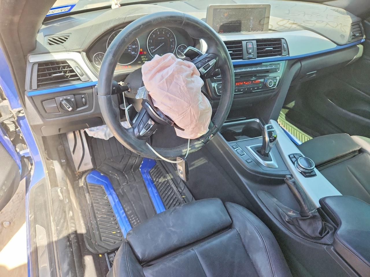2014 BMW 4 Series VIN WBA3N7C54EK221849 COPART salvage auction — Front End, TX - CERTIFICATE OF TITLE, sold $15 on 2026-07-02 (photo 8)