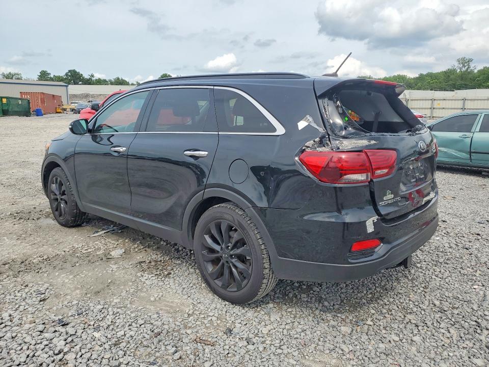 2019 Kia Sorento VIN 5XYPG4A53KG601055 COPART salvage auction — REAR END, AL - CERT OF TITLE-SALVAGE TITLE (P), sold $1,750 on 2026-07-28 (photo 2)