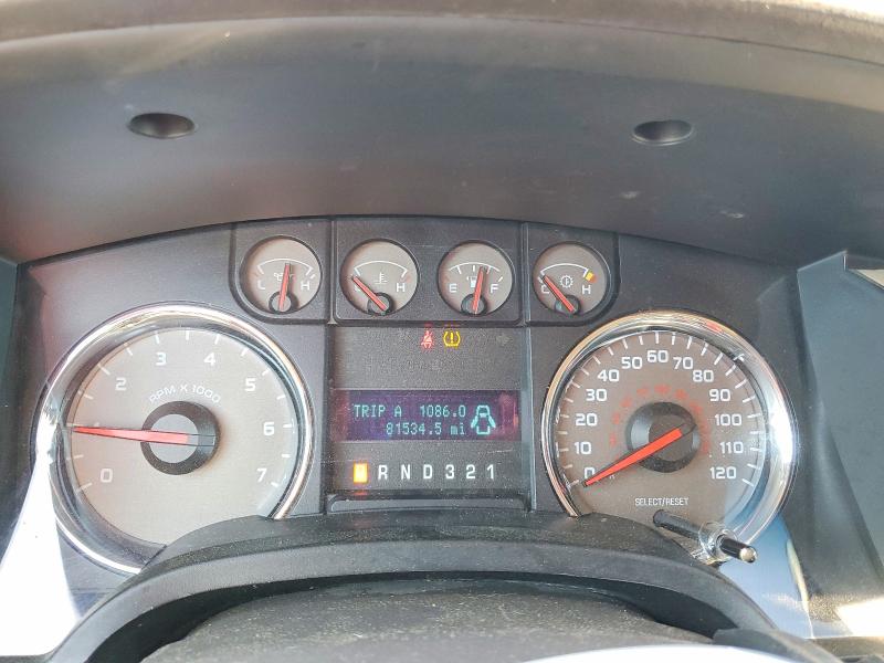 2009 Ford F-150 VIN 1FTRX14829FA11505 COPART salvage auction — DAMAGE HISTORY, Ky - Dealer Only Salvage Title (P), sold $3,500 on 2026-07-02 (photo 9)