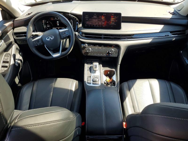 2025 Infiniti Qx60 VIN 5N1AL1GS6SC356006 COPART salvage auction — HAIL, OH - CERT OF TITLE-SALVAGE, sold $21,500 on 2026-07-14 (photo 8)