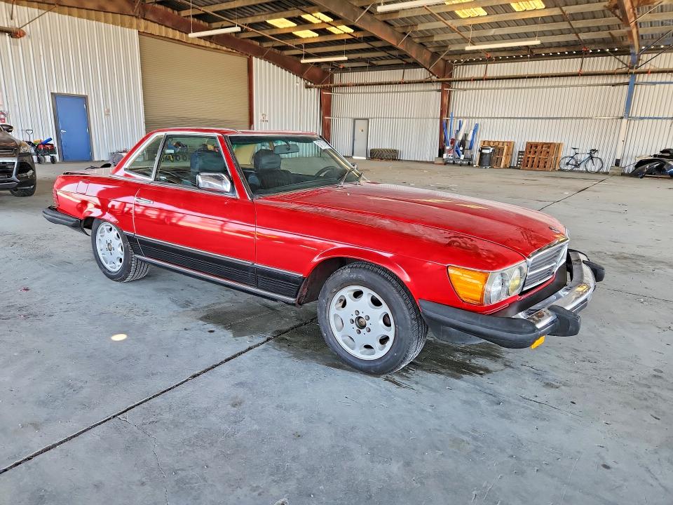 1982 Mercedes-benz 190 VIN WDBBA45A5CB015020 COPART salvage auction — REAR END, CA - SALVAGE CERTIFICATE, sold $2,900 on 2026-07-13 (photo 4)