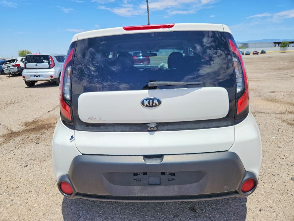 2015 Kia Soul VIN KNDJN2A23F7198266 COPART salvage auction — FRONT END, Az - Cert Of Title - Salvage, sold $1,000 on 2026-07-06 (photo 6)