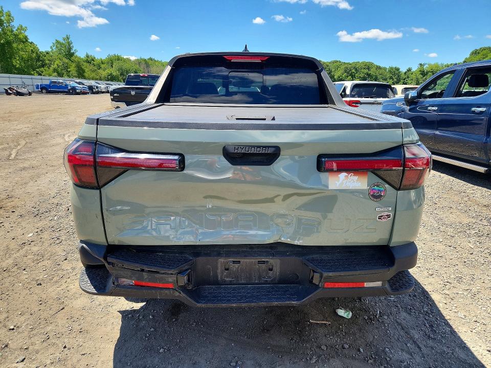 2022 Hyundai VIN 5NTJCDAE8NH017976 COPART salvage auction — REAR END, Ma - Cert Of Title-Salvage, sold $8,400 on 2026-07-15 (photo 6)
