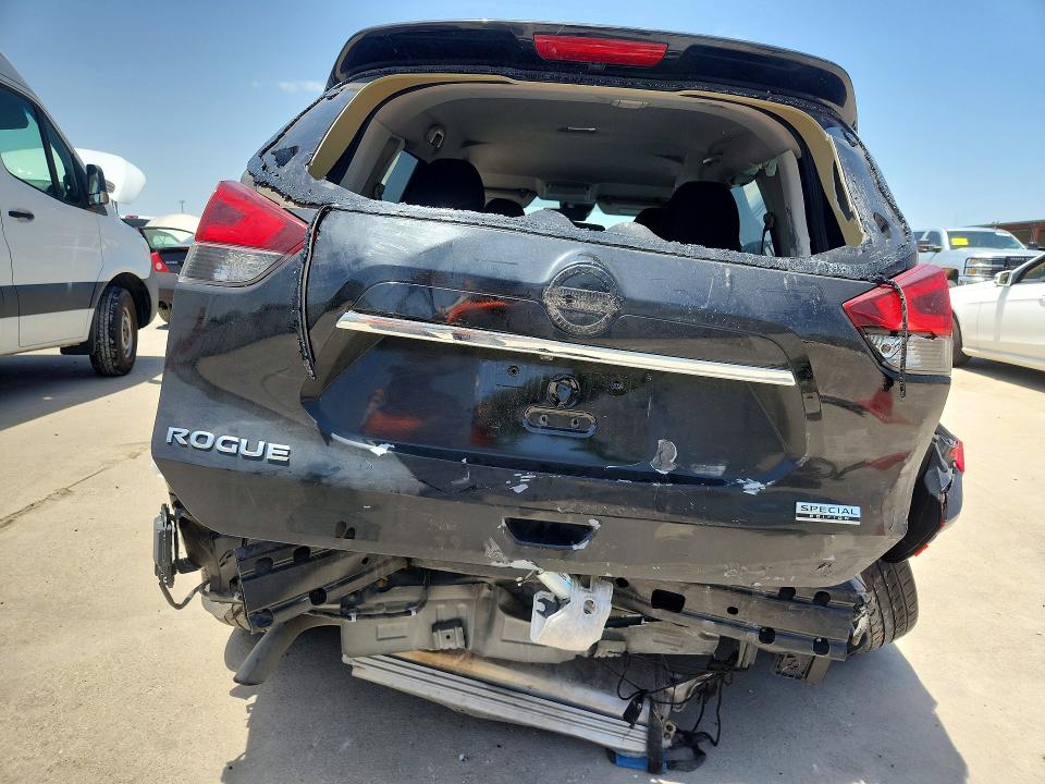 2020 Nissan Rogue sport VIN JN8AT2MT7LW008291 COPART salvage auction — REAR END, Tx - Cert Of Title-Rebuilt Salvage, sold $750 on 2026-07-08 (photo 6)