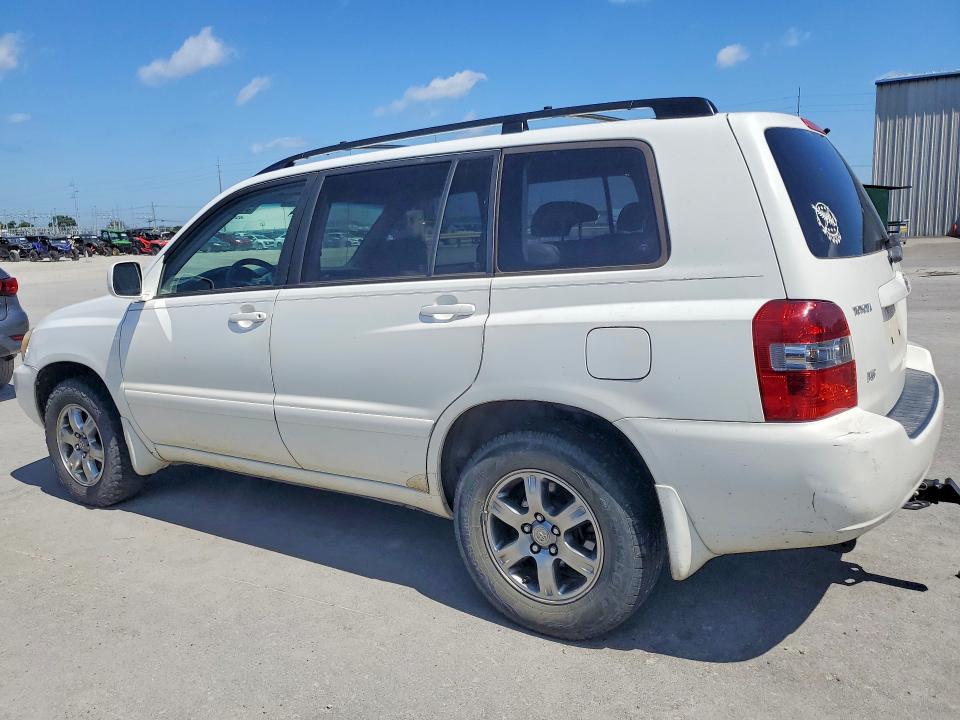 2005 Toyota Highlander VIN JTEGP21A850070653 COPART salvage auction — SIDE, Ok - Cert Of Title-Salvage, sold $675 on 2026-07-06 (photo 2)
