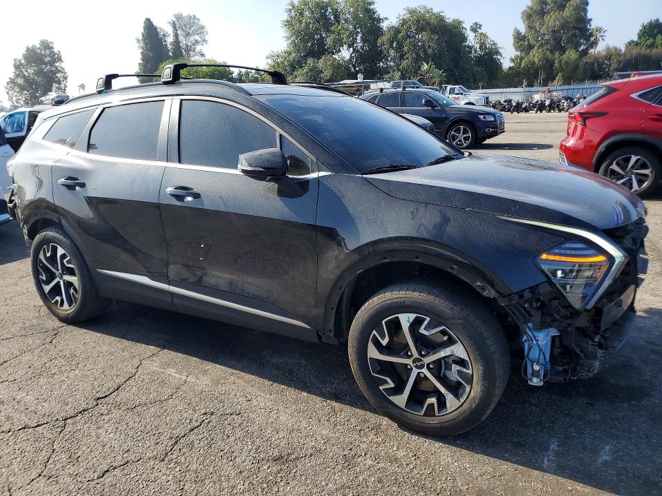 2024 Kia Sportage VIN KNDPVCDG8R7158714 COPART salvage auction — REAR END, Ca - Salvage Certificate, sold $9,100 on 2026-07-31 (photo 4)