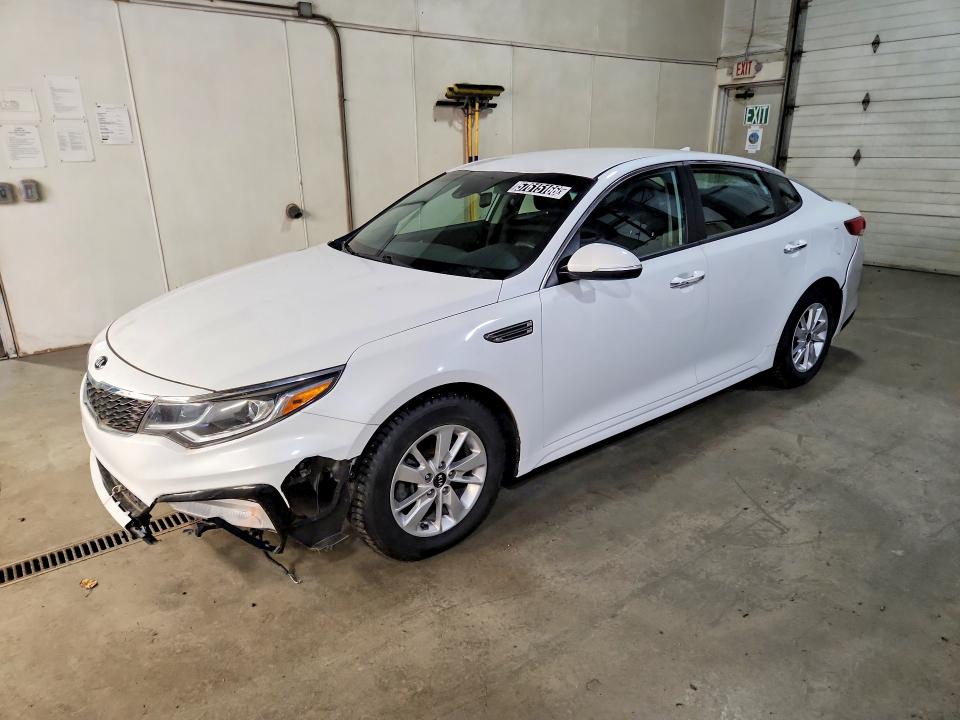 2019 Kia Optima VIN 5XXGT4L32KG275275 COPART salvage auction — FRONT END, Ak - Certificate Of Vehicle Title, sold $1,500 on 2026-07-21 (photo 1)