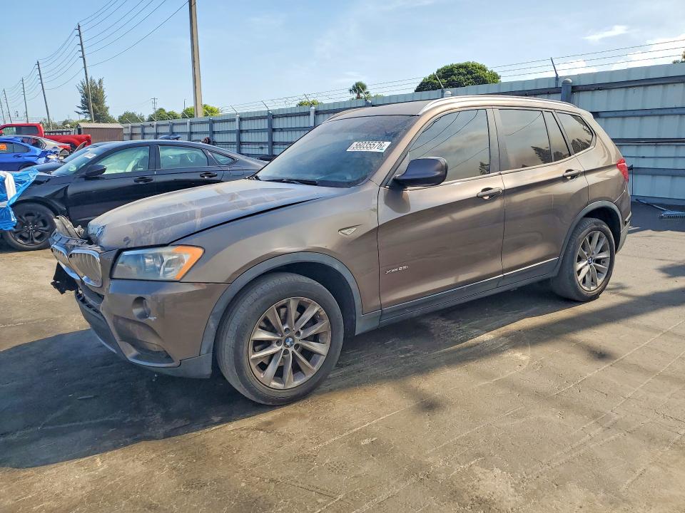 2014 BMW VIN 5UXWX9C51E0D39005 COPART salvage auction — FRONT END, FL - CERT OF TITLE SLVG REBUILDABLE, sold $1,350 on 2026-07-20 (photo 1)