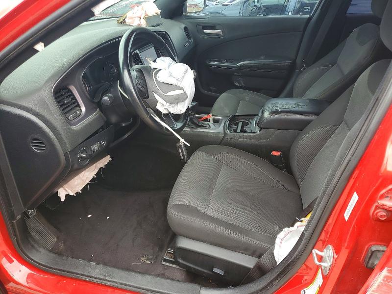 2018 Dodge Charger VIN 2C3CDXBG9JH227029 COPART salvage auction — FRONT END, TX - CERTIFICATE OF TITLE, sold $1,150 on 2026-07-09 (photo 7)