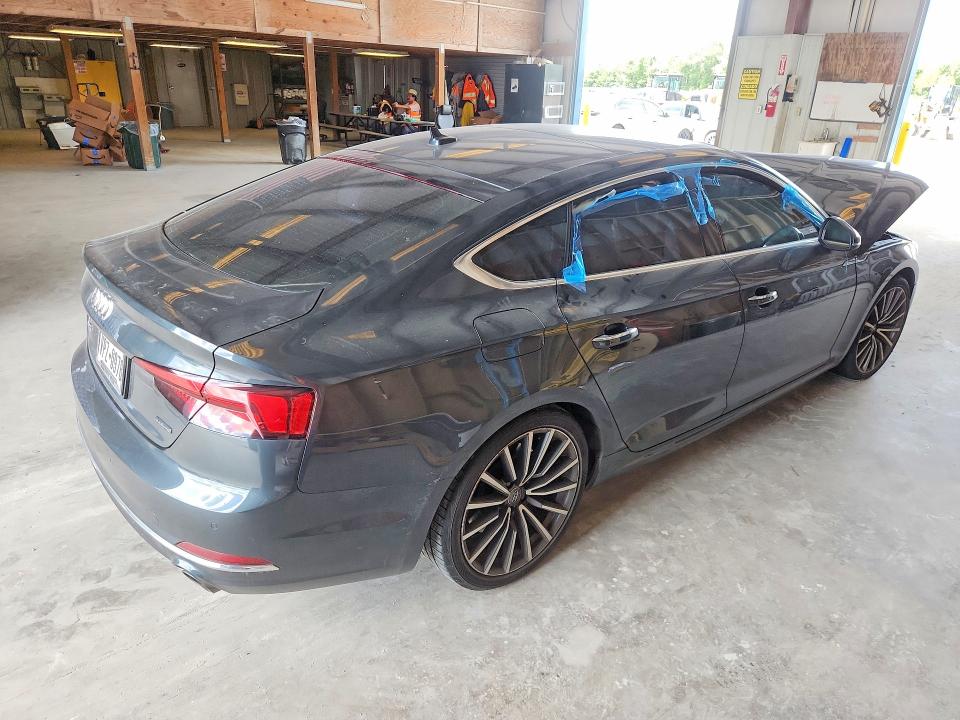 2019 Audi VIN WAUBNCF59KA016853 COPART salvage auction — FRONT END, Tx - Salvage Vehicle Title, sold $2,700 on 2026-07-24 (photo 3)
