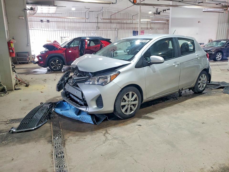 2015 Toyota Yaris VIN VNKKTUD38FA055740 COPART salvage auction — FRONT END, Pa - Certificate Of Salvage, sold $1,100 on 2026-07-16 (photo 1)