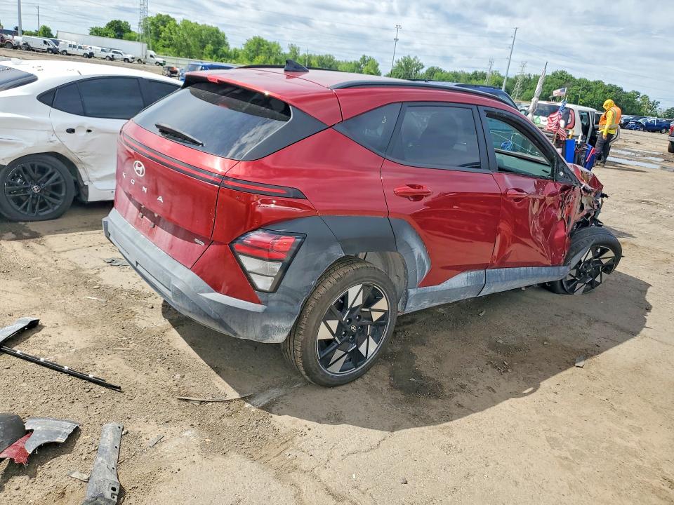 2024 Hyundai Kona VIN KM8HBCAB1RU180928 COPART salvage auction — FRONT END, AZ - CERT OF TITLE - SALVAGE (P), sold $3,850 on 2026-07-31 (photo 3)