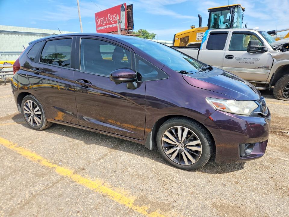 2016 Honda Fit VIN JHMGK5H79GS014919 COPART salvage auction — HAIL, Ks - Cert Of Title-Salvage, sold $5,900 on 2026-07-15 (photo 4)