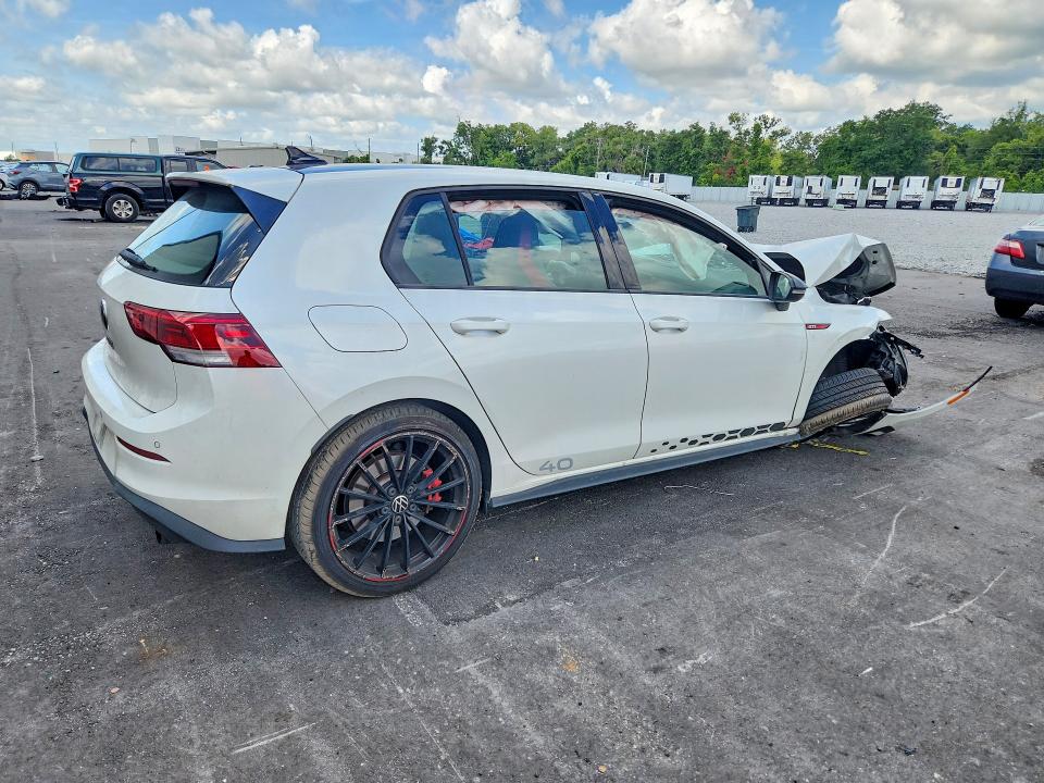2023 Volkswagen Gti VIN WVW8A7CD6PW195357 COPART salvage auction — FRONT END, Fl - Cert Of Title Slvg Rebuildable, sold $15 on 2026-07-29 (photo 3)