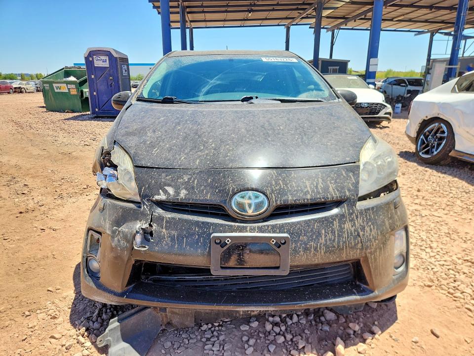 2010 Toyota Prius VIN JTDKN3DUXA5096023 COPART salvage auction — FRONT END, Az - Cert Of Title - Salvage, sold $925 on 2026-07-09 (photo 5)