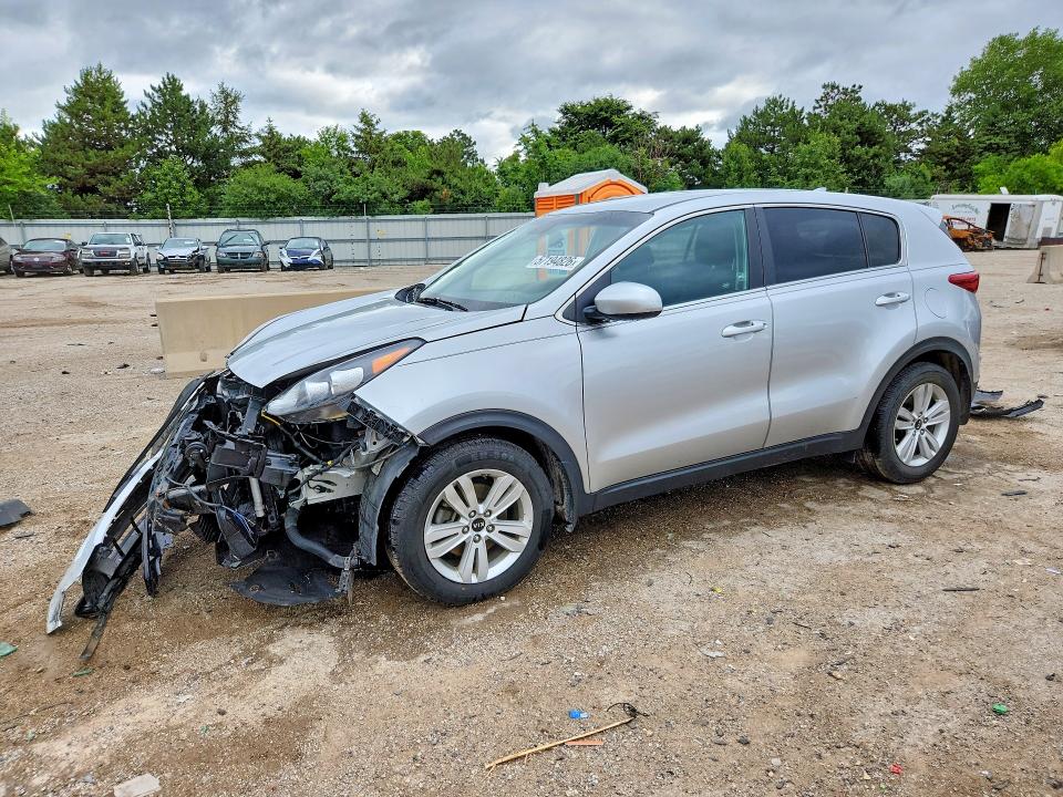 2017 Kia VIN KNDPM3AC9H7239322 COPART salvage auction — FRONT END, Il - Salvage Certificate, sold $2,800 on 2026-07-21 (photo 1)